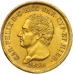 CARLO FELICE  (1821-1831)  80 Lire 1830 ... 