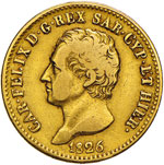 CARLO FELICE  (1821-1831)  20 Lire 1826 ... 