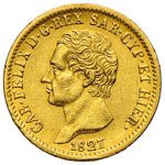 CARLO FELICE  (1821-1831)  20 Lire 1827 ... 