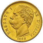 UMBERTO I  (1878-1900)  50 Lire 1888 Roma.   ... 