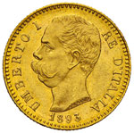 UMBERTO I  (1878-1900)  20 Lire ... 