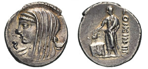 CASSIA - L. Cassius Longinus (63 a.C.) ... 
