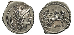 JULIA - L. Julius Caesar (101 a.C.) Denario. ... 