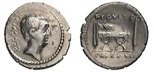 LIVINEIA - L. Livineius Regulus (42 a.C.) ... 
