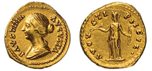 FAUSTINA Figlia (moglie di Marco Aurelio,   ... 