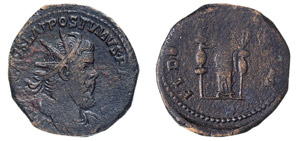 POSTUMO (259-268) Doppio Sesterzio ... 