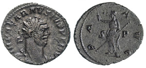 CARAUSIO (287-293) Antoniniano. D/ Busto ... 