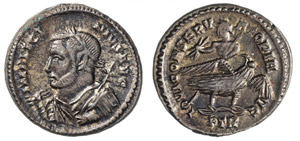 LICINIO I Padre (308-324) Piccolo bronzo, ... 