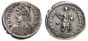 TEODOSIO II (402-450) Miliarense ... 