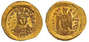 LEONE I (457-474) Solido, Costantinopoli, ... 