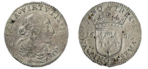 LUCCA - REPUBBLICA (1369-1799) Luigino 1668. ... 