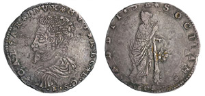 MODENA - CESARE DESTE (1597-1628) Lira 1608 ... 
