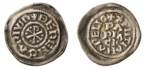PAVIA - BERENGARIO I, Re dItalia (888-915) ... 