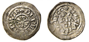 PAVIA - BERENGARIO I, Re dItalia (888-915) ... 
