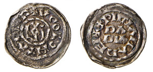 PAVIA - UGO e LOTARIO II (931-947) Denaro ( ... 