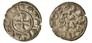 PAVIA - IL COMUNE (1250-1359)  Denaro (0,545 ... 