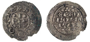 VITTORIA - FEDERICO II (1247-1248) Denaro ... 