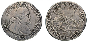 GREGORIO XV (1621-1623) Piastra 1621, ... 