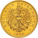 AUSTRIA - REPUBBLICA  (1918-...)  100 Corone ... 