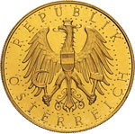 AUSTRIA - REPUBBLICA  (1918-...)  100 ... 