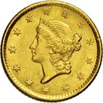 USA      1 Dollaro 1851.   Fb. 84   Au   g ... 
