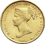 PARMA  MARIA LUIGIA  (1814-1847)  40 Lire ... 
