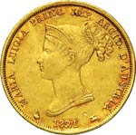 PARMA  MARIA LUIGIA  (1814-1847)  40 Lire ... 