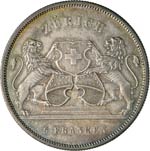 Tiri Federali      5 Franchi 1859 ... 