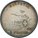 Tiri Federali      5 Franchi 1863 ... 