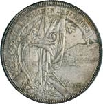 Tiri Federali      5 Franchi 1883 ... 