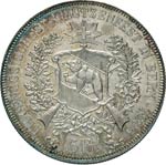 Tiri Federali      5 Franchi 1885 ... 