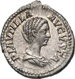 PLAUTILLA  (moglie di Caracalla,   211)  ... 
