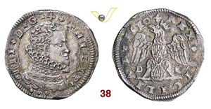   MESSINA   FILIPPO III  (1598-1621)  4 ... 