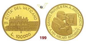  - GIOVANNI PAOLO II  (1978-2005)  100.000 ... 
