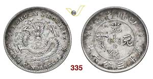 CHINA  SZECHUAN -   5 Cents s.d. (1898; ... 