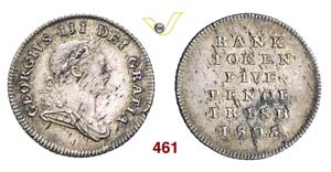 IRELAND - GEORGE III  (1760-1820)  5 Pence ... 