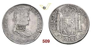 MEXICO  SOMBRERETE -   8 Reales 1819 di ... 