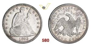UNITED STATES OF AMERICA - Dollaro 1870 ... 