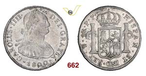 BOLIVIA - CARLOS IV  (1788-1808)  4 Reales ... 