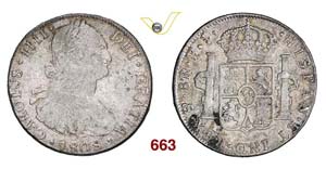BOLIVIA - CARLOS IV  (1788-1808)  8 Reales ... 