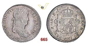 BOLIVIA - FERNANDO VII  (1808-1821)  1 Real ... 
