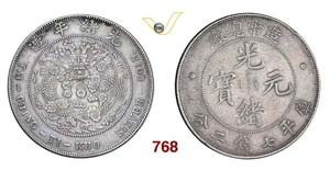 CHINA - IMPERO - Dollaro s.d. (1908)   Y. 14 ... 