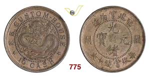 CHINA  FUKIEN -   10 Cash s.d. (1901-1905)   ... 