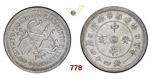 CHINA  FUKIEN -   20 Cents CD 1923.   Y. 381 ... 