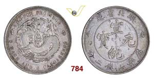 CHINA  HUPEH -   Dollaro s.d. (1909-1911)   ... 