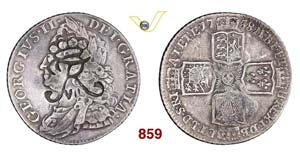 DANISH WEST INDIES - Shilling inglese 1758 ... 