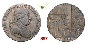 GREAT BRITAIN - 1/2 Penny 1793 John ... 