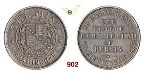 GREAT BRITAIN - 1/2 Penny Token 1889 ... 