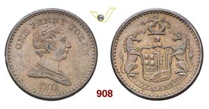 GREAT BRITAIN - Penny Token 1811 Bristol ... 