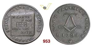 GREAT BRITAIN  SOMERSETSHIRE -   Farthing ... 